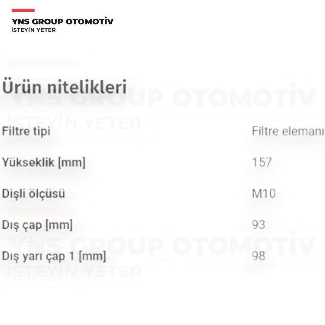 Nissan Qashqai J11 13-18 Xtrail 14-21 Renault Kadjar Kaleos 14-21 1.5 - 1.6 - 2.0 Dci Yakıt (Mazot) Filtresi (Beyaz Sensör) Ufi - 2409501 / 164004ea1b