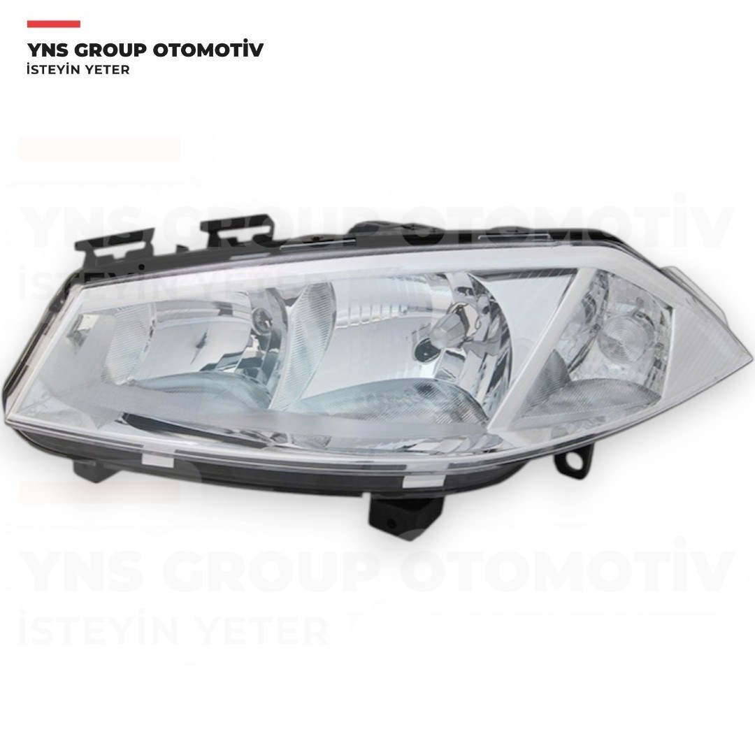 Renault Megane II 02-05 Ön Far Lambası Sol (Elektrikli - Merceksiz) Depo - 5511142lldem / 7701064018
