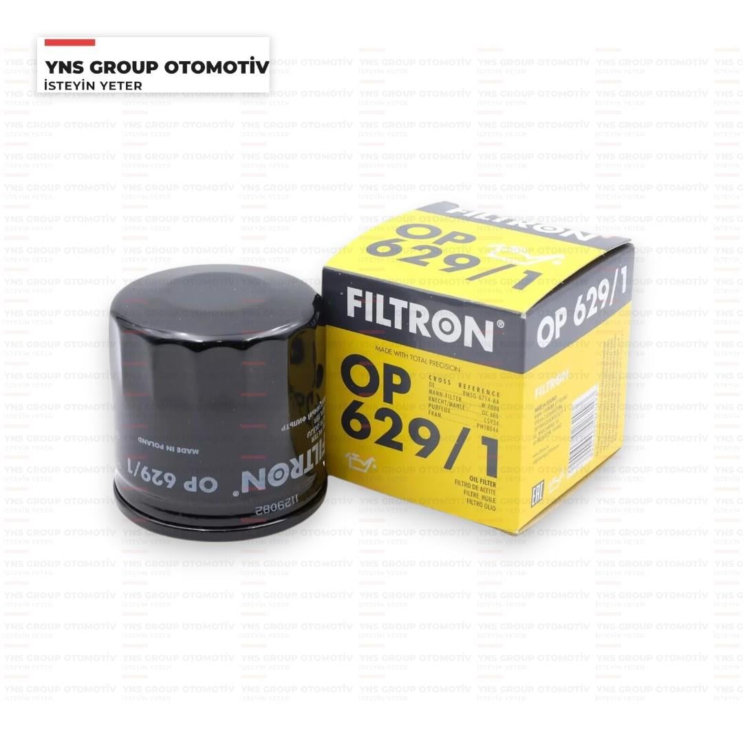 Ford Focus Fiesta 98-18 B-Max 12- C-Max 07-19 Galaxy 10-18 Kuga 12-19 Mondeo 07-18 S-Max 15-18 Connect 13-22 1.5 - 1.6 Benzinli Volvo C30 S40 V40 V50 06-12 S60 II V60 V70 S80 II 10-18 Mazda 2 1.2 - 1.4 Benzinli Yağ Filtresi Filtron - Op6291