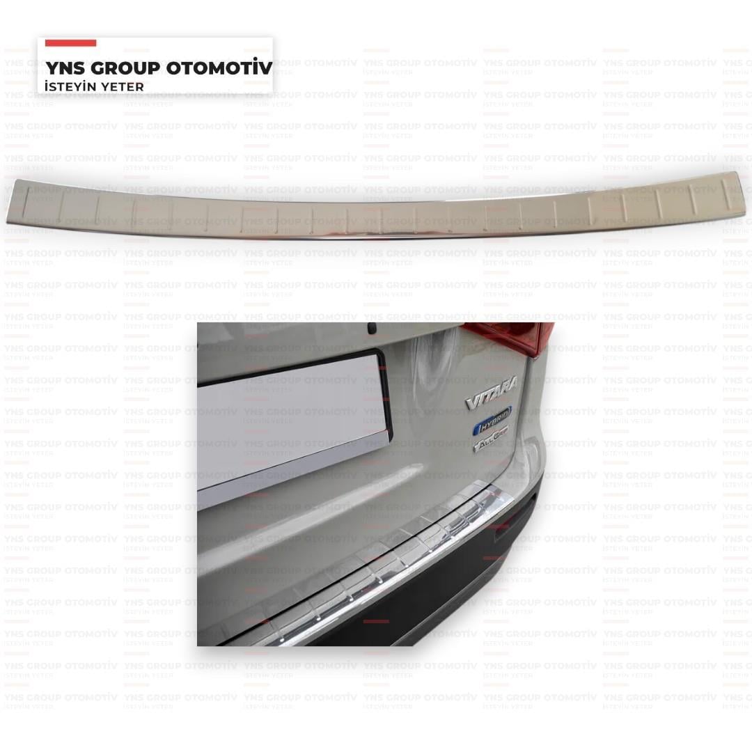 Suzuki Vitara 4 15- Arka Tampon Eşiği Üst Kromu (Nikelajı) (Paslanmaz Çelik) Yns - 6090093