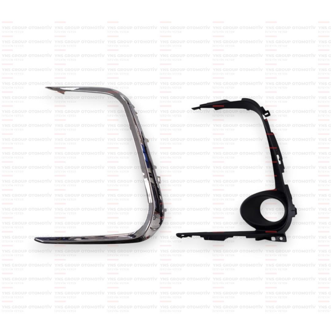 Toyota Corolla 19- Sis Farı Çerçevesi Komple Ön Sol (Nikelaj-Krom) Yns - 5212602391
