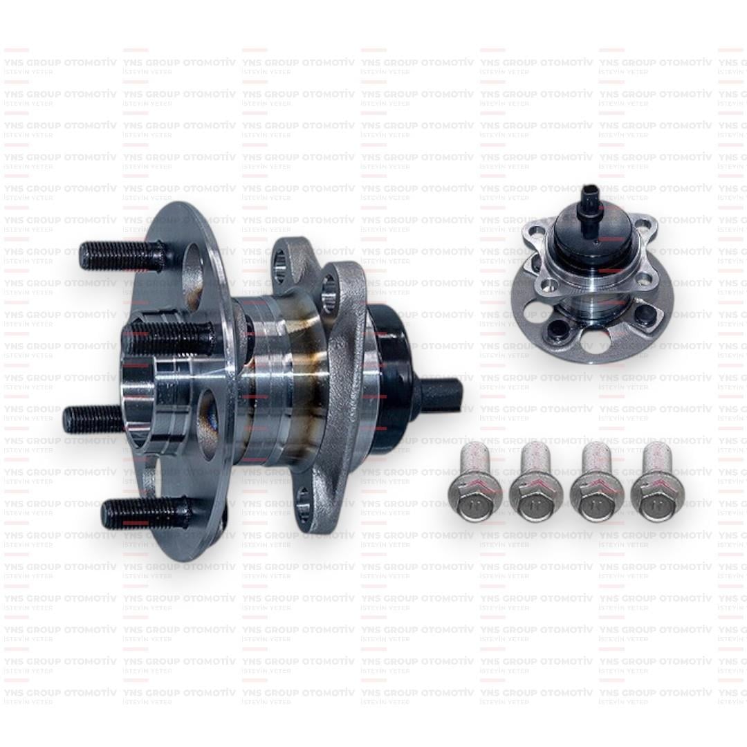Toyota Yaris 05-12 Arka Tekerlek Poryası Rulmanlı Komple Formpart - 42498005s