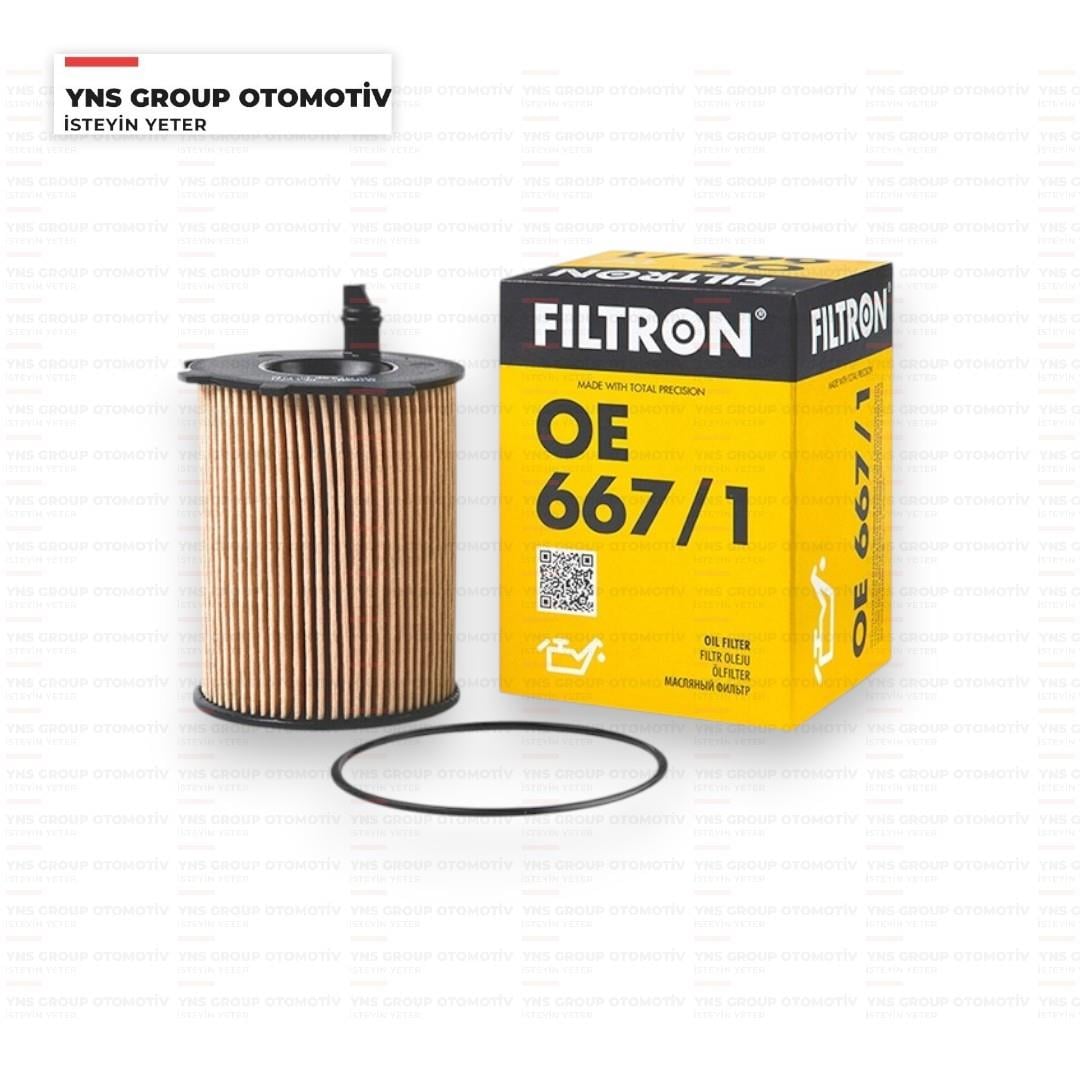 Volvo C30 S40 S60 S80 II V40 V50 V60 V70 05-15 1.6 Dizel Ford Focus Mondeo Fiesta Peugeot P2008 P3008 P4008 P206 P301 P306 P307 P308 P508 Bipper Partner Citroen C1 C2 C3 C4 C5 C-Elysee Ds3-4-5 1.6 Hdi Nemo 1.4 Hdi Yağ Filtresi Elemanı Filtron - Oe6671