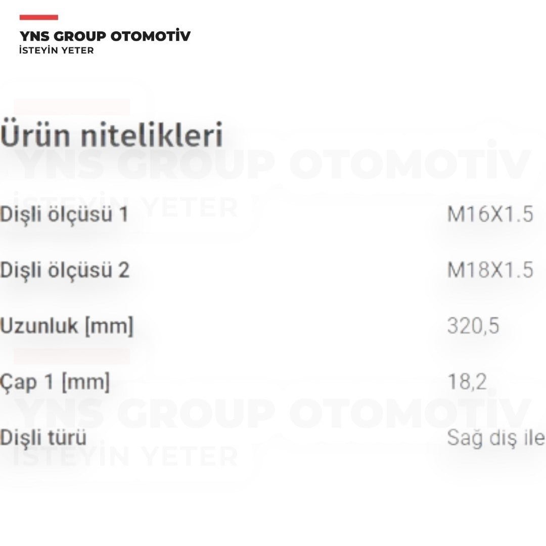 Volvo S60 V60 10-18 Rot Mili (Kolu) (Elektrikli Direksiyon) Ayd - 13387 / 31360303