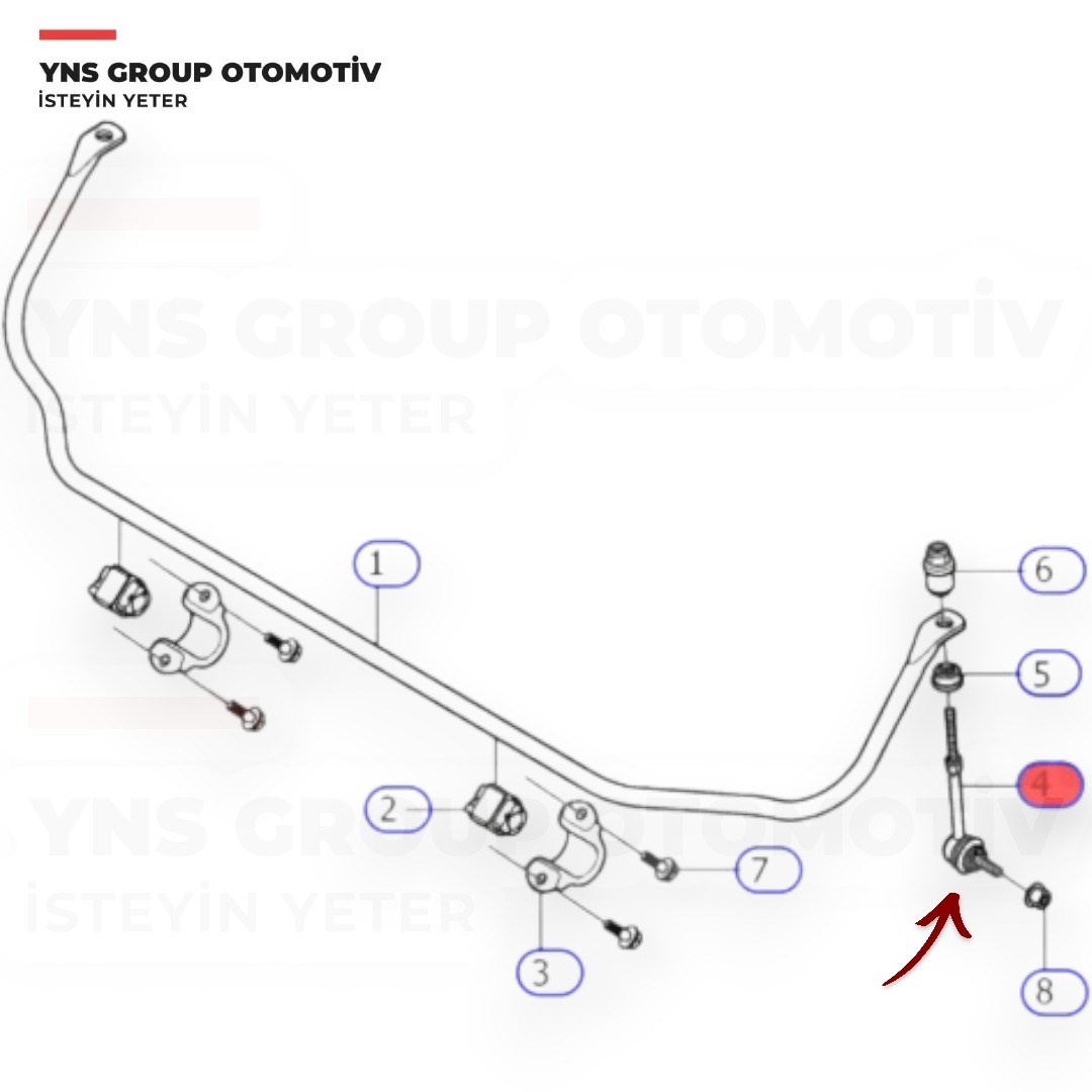 Volvo S60 V60 10-18 V70 07-15 S80 06-16 Xc60 10-18 Xc70 07-16 Arka Z Rot Ayd - 06982 / 30760678