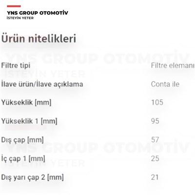 Chevrolet Aveo Kalos Cruze 10- Opel Adam Agila Astra G - H - J Corsa C - D - E Insignia A Meriva Mokka Vectra Zafira 1.0 - 1.2 - 1.4 16v Yağ Filtresi Elemanı Bosch - 09864b7009