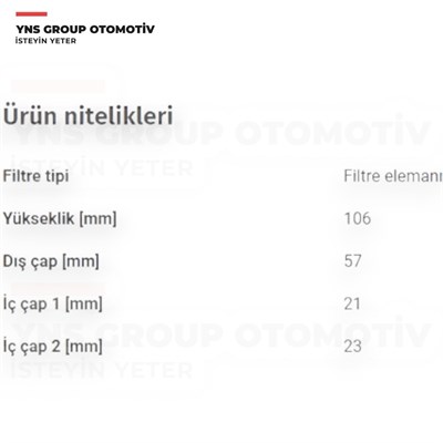 Chevrolet Aveo Kalos Cruze 10- Opel Adam Agila Astra G - H - J Corsa C - D - E Insignia A Meriva Mokka Vectra Zafira 1.0 - 1.2 - 1.4 16v Yağ Filtresi Elemanı Filtron - Oe6486