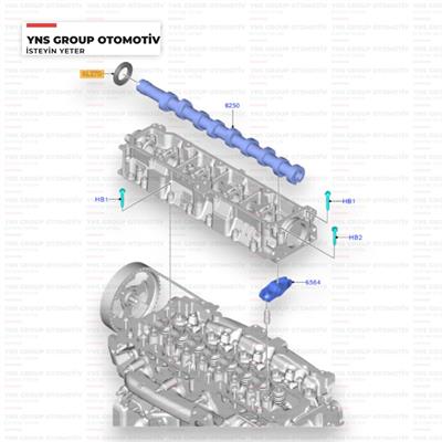 Citroen Berlingo C-Elysee C1 C2 C3 C4 C5 Ds3 Ds4 Ds5 Nemo Ford Cmax  Fiesta Focus Fusion Mondeo Connect Mazda 2 - 3 - 5 Peugeot P2008 P3008 P206 P207 P508 Bipper Expert Partner Sx4 07- 1.4 - 1.6 Dizel Eksantrik Keçesi (27x47x7) Victor Reinz - 813555200