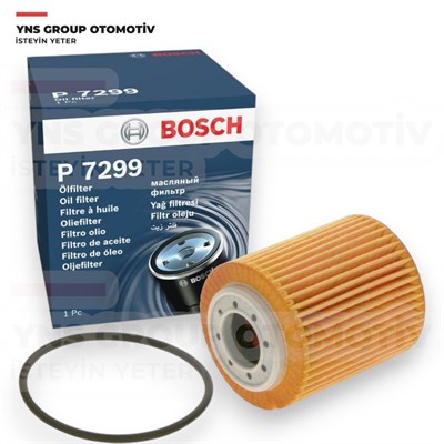 Citroen Berlingo C-Elysee C3 C4 C4x C5 Jumpy 18- Ds3 Ds4 Ds7 18- Peugeot P208 P2008 P301 P308 P3008 P508 P5008 Expert Partner Rifter 18- 1.5 Hdi Yağ Filtresi Elemanı Bosch - F026407299