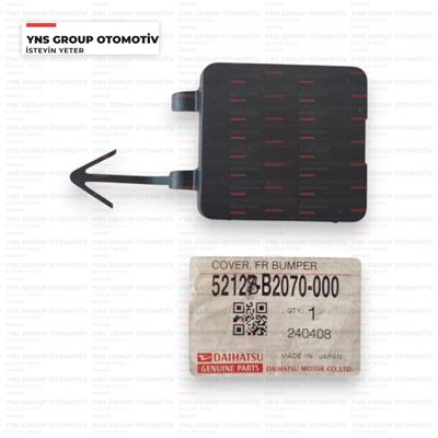 Daihatsu Cuore 03-06 (L251) Ön Tampon Çeki Demiri Kapağı Sağ Orjinal 0352127b2070000