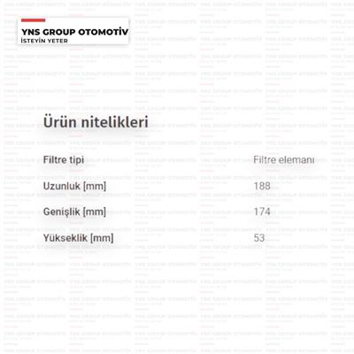 Daihatsu Cuore Move 98-02 1.0 cc Sirion 98-05 1.0 - 1.3 Yrv 01- 1.0 Hava Filtresi Blueprint - Add62217 / 1780197201