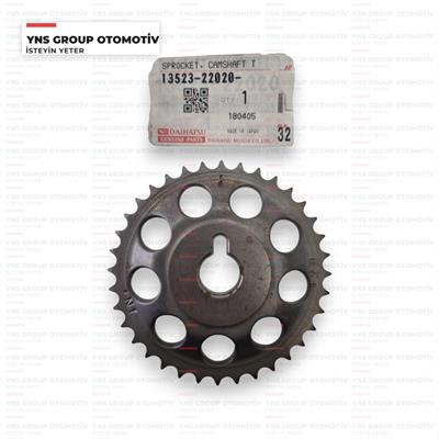 Daihatsu Sirion 04- 1.3 Materia Terios 05-12 1.5 Toyota Corolla 02-07 Avensis 03-06 1.4 - 1.6 Eksantrik Dişlisi Orjinal - 031352322020
