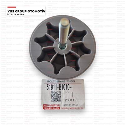 Daihatsu Sirion 04- Materia 05- Stepne Civata Kapağı Orjinal - 0351911b1010