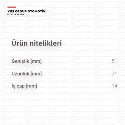 Daihatsu Terios 05-12 Arka Diferansiyel Denge Kolu Taşıyıcı Burcu Sağ - Sol Yns - 48704b4010