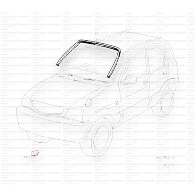 Daihatsu Terios 98-01 (J100) Ön Cam Fitili (Lastiği) Orjinal - 037553387705000