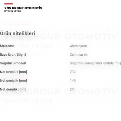 Hyundai Era 06-12 Kalorifer Radyatörü (Peteği) Orjinal Hcc - 971381e000