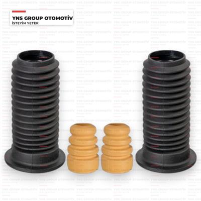 Ford B-Max Courier Fiesta 12- Ön Amortisör Toz Körüğü + Süspansiyon Takozu Set Sağ - Sol Swag - 33100279