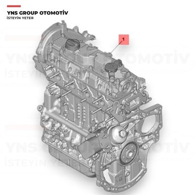 Ford Cmax Fiesta 12-18 Focus III 1.6 Tdci Komple Motor (Dv6c - Dv6dted Euro 5) (1.6 Dizel - 92 bg) Orjinal Psa - Av6q6006ba / 0135sw