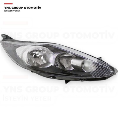 Ford Fiesta VI 08-13 Ön Far Lambası Sağ (Elektrikli - Siyah) Yns - 8a6113w029aj