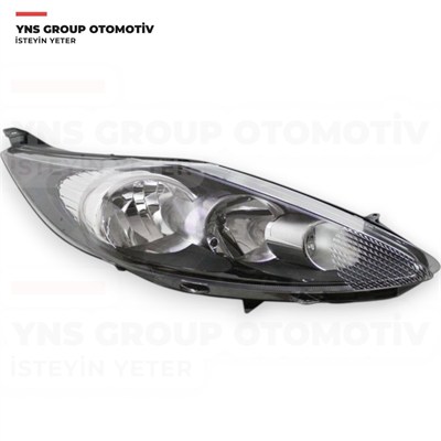Ford Fiesta VI 08-13 Ön Far Lambası Sağ (Elektrikli - Siyah) Depo - 4311187rmldem2 / 8a6113w029aj
