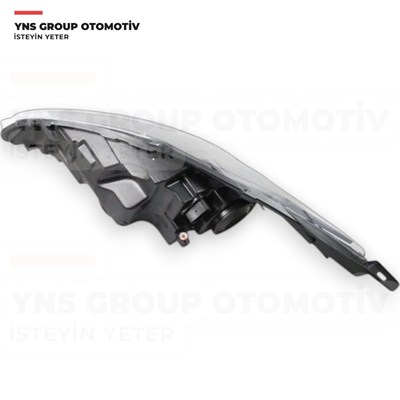 Ford Fiesta VI 08-13 Ön Far Lambası Sağ (Elektrikli - Siyah) Depo - 4311187rmldem2 / 8a6113w029aj