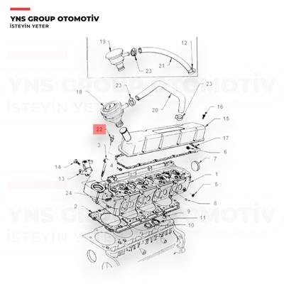 Ford Transit M12 M15 92- Hararet Müşürü Vernet - Ws2600 / 92vb10884aa