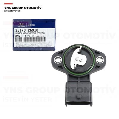 Hyundai Accent Era 06-12 Getz 06-12 Kia Rio 06-12 1.4 - 1.6 Benzinli Gaz Kelebek Potansiyometre Sensörü Hmc Orjinal - 3517026900