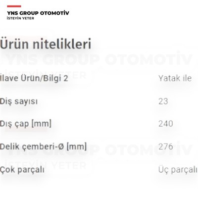 Hyundai H100 Kamyonet 97-12 Starex 97-08 Kia Bongo K2500 03-12 2.5 Tci Debriyaj Seti (Rulmanlı) Seco - Skhd192 / 411004b000