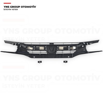Honda Civic 16-18 Fc5 Ön Panjur (Armasız - Krom - Sensör Delikli) Yns - 71121temm90