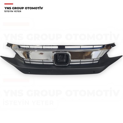 Honda Civic 16-18 Fc5 Ön Panjur (Armasız - Krom - Sensör Delikli) Yns - 71121temm90