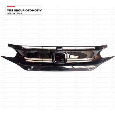 Honda Civic 16-18 Rs Panjur Ön Siyah Sensör Delikli Matsuba - Unipjr031