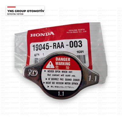 Honda Civic 92- Toyota Corolla 95- Denso Tip Radyatör Kapağı (1.1) Oem - 19045raa003