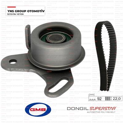 Hyundai Accent 94-00 1.3 - 1.5 12v Triger (Eksantrik) Kayış Seti (92ru220) Dongil - 92ru220set