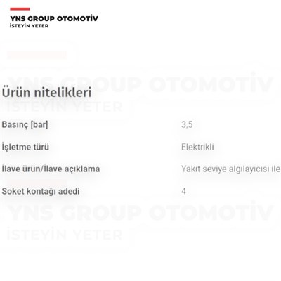 Hyundai Era 06-12 Kia Rio 06-12 1.4 - 1.6 16v Yakıt (Benzin) Depo Şamandırası Komple Mando - Efph0017d / 311101e000