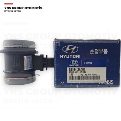 Hyundai Accent Era Elantra Getz I10 I20 I30 Matrix 04-09 Kia Ceed Cerato Rio Soul 05-12 1.1 - 1.4 - 1.5 - 1.6 Crdi Dizel Hava Akış Metre (Debimetre) Sensörü Hmc Orjinal - 281642a401