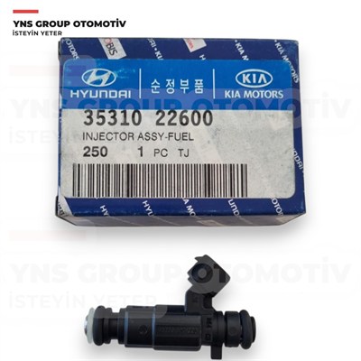 Hyundai Accent 00-05 1.3 - 1.5 12v Coupe 02-09 Elantra 00-06 Getz Matrix 02-10 Kia Cerato 04-10 1.4 - 1.6 16v Enjektör Komple Orjinal Hmc - 3531022600