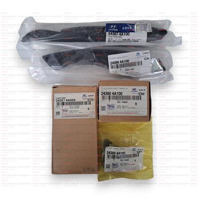 Hyundai H100 Kamyonet Starex H-1 Kia Bongo K2500 12- 2,5 Crdi Zincir Seti Üst 5 Parça Orjinal - 243514a020