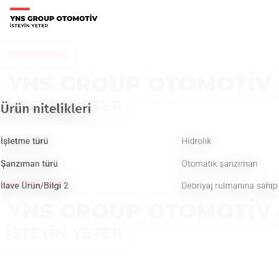 Hyundai I20 1.0 cc Kona Tucson 21- Kia Rio 1.0 cc Sportage 21- 1.6 Crdi Dizel A/t (7 ileri Dct) Debriyaj Rulmanı Orjinal Hmc - 414202d500