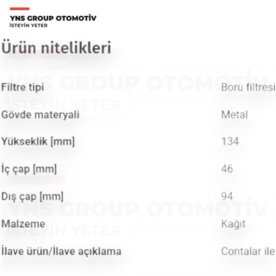 Hyundai Kona 18-21 1.6 Crdi Dizel Yakıt (Mazot) Filtresi Blueprint - Adbp230045 / 31922j9800