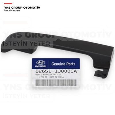 Hyundai I20 08-14 Ön Arka Kapı Kolu Dış Açma Kolu Sağ - Sol (Mat Siyah) Hmc Orjinal - 826511j000ca