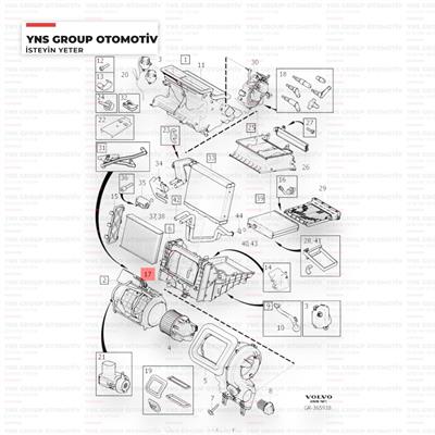 Jaguar E-Pace 17- Land Rover Discovery Sport 14- Free Lander 06-14 Evoque 11-19 Volvo S60 II S80 II V60 V70 Xc60 Xc70 08-18 Polen Filtresi Filtron - K1237