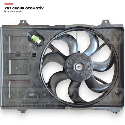 Kia Rio 05- 1,5 Tci Dizel Radyatör Su Fanı Komple Doowon - 25380-1g350