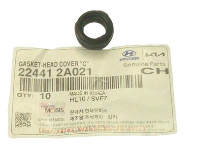 Hyundai Era Blue Getz I20 I30 Elantra Kia Rio Ceed Cerato 05- Dizel Külübütör (Üst) Kapak Civata Conta Keçesi Orjinal - 224412a021