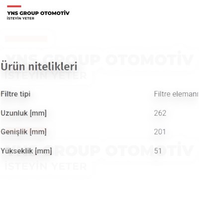 Mg Hs 21- 1,5 T-gdi Hava Filtresi Blueprint - Adbp220116 / 10296746