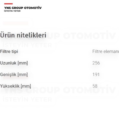 Mg Hs Phev 24- 1.5 - 2.0 T-Gdi Hava Filtresi Orjinal Saic - 10727242
