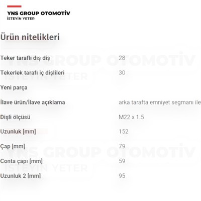 Mitsubishi Asx 10- 1.6 cc (4a92) Lancer 08-15 1.5 cc (4a91) Aks Kafası Dış Yns - 3815a169