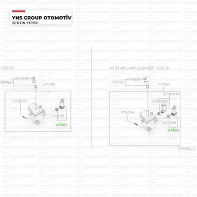 Nissan Micra 03- K12 Note 06- Primera 02-08 Ön Cam Su Fiskiye Motoru Yns - 28920bc10a