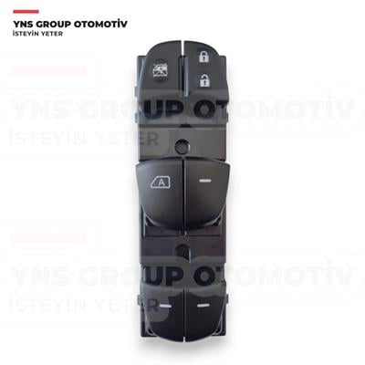 Nissan Qashqai X-trail 14-19 Navara 15-19 Juke 10-19 Cam Açma Düğmesi Anahtarı Ön Sol Dörtlü 16 Pin Yns - 254011ka0a
