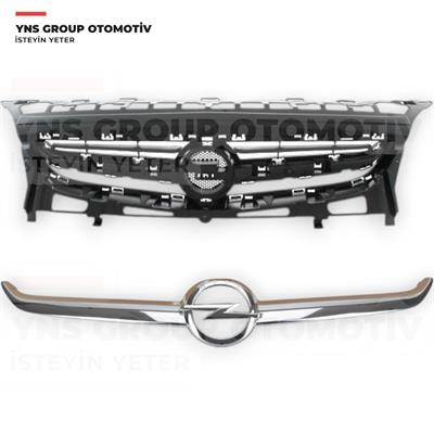 Opel Astra J 12-16 Ön Panjur Izgarası + Nikelajı Yns - 1320210 / 13387218 / 13368852 / 1322023