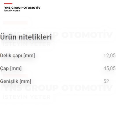 Opel Vectra B 95-02 Arka Aks Taşıyıcı Burcu Delphi - Td328w / 90496700